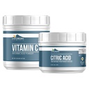 Earthborn Elements Vitamine C en Citroenzuur bundel, diverse maten, voedsel veilig, conserveringsmiddelen en supplementen