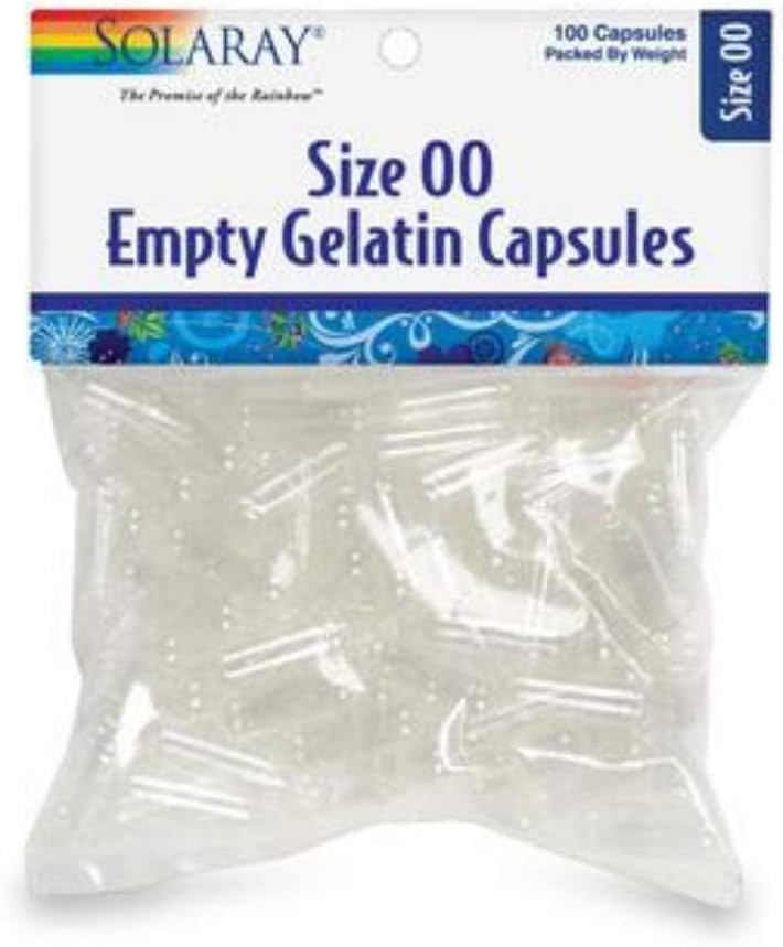 Solaray Lege Capsules Maat 00 (Bag) 100ct