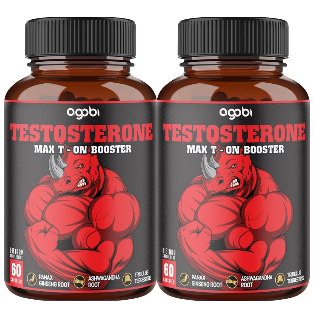 2 verpakkingen 60 capsules - 11 kruiden gecombineerd met Ginseng, Ashwagandha, Tribulus & More.