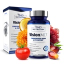 1MD Voeding VisionMD Oogvitamine CARMIS - Eye Supplement voor volwassenen - met OptiLut Lutein & Zeaxanthine - Ondersteunt Vision Health Care, Everyday Eye Strain, & Occasional Dry Eye - 30 Softgels