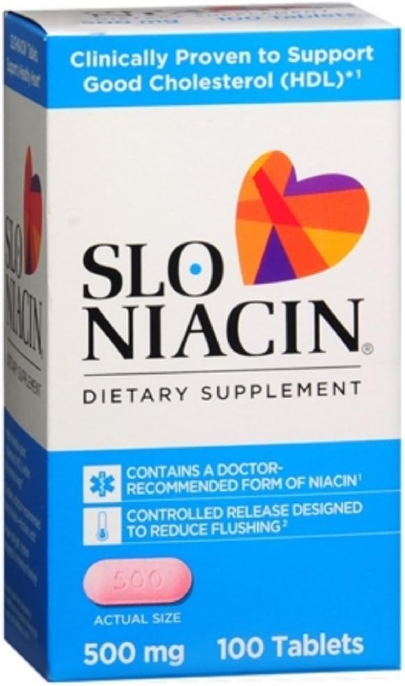 Slo-Niacin 500 mg tabletten 200 tabletten