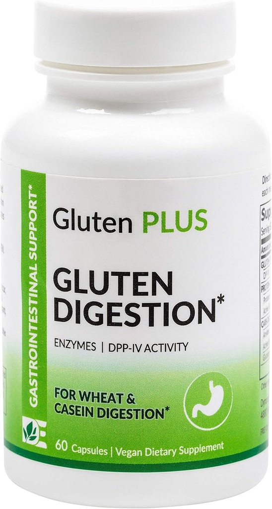 Glutendigestieve enzyme - Digestieve ondersteuning - Supplement voor Glutendigestie - Gut Health Support & Nutriënt Absorbing 