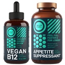 WILD BRANDSTOF Apetite Suppressant voor gewichtsverlies en Vegan B12 vloeibare bundel