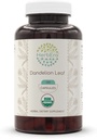 HerbEra Dandelion Leaf 120 Capsules, 500 mg, USDA Biologische Dandelion (Taraxacum Officinale) Gedroogd Blad (120 capsules)