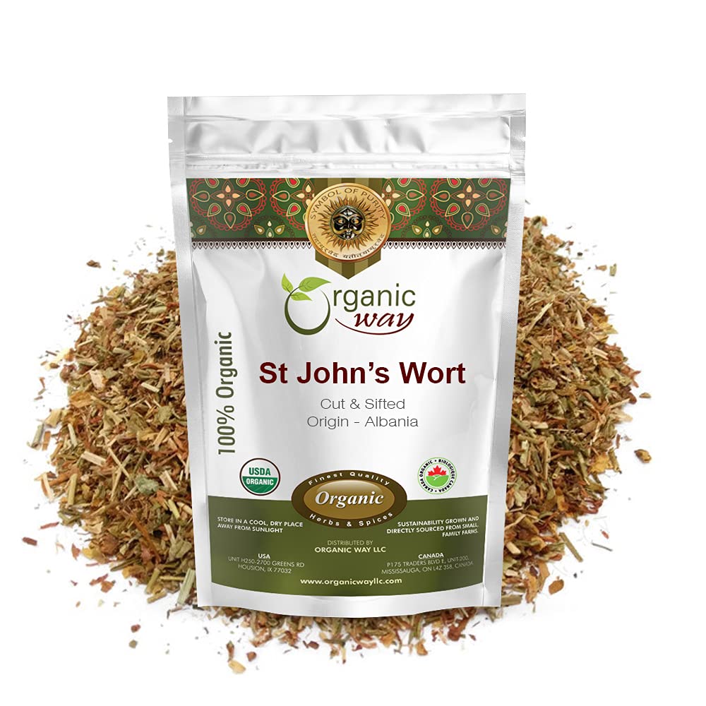 Organic Way St. John's Wort Cut & Sifted (Hypericum perforatum) - Kruidenthee 