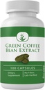 PURE ORIGINEEL INGREDIËNTEN Green Coffee Bean Extract, (100 capsules) Altijd zuiver, Geen additieven of fillers, Lab geverifieerd