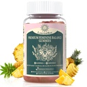 Premium Feminine Balance Gummies Vaginal Probiotic - for Women’s pH Balanced Health & Wellness - Immune Support - Vegan, Gluten-Free & Halal - Hawaiian Pineapple - 60 Gummies - 30 Servings (1)