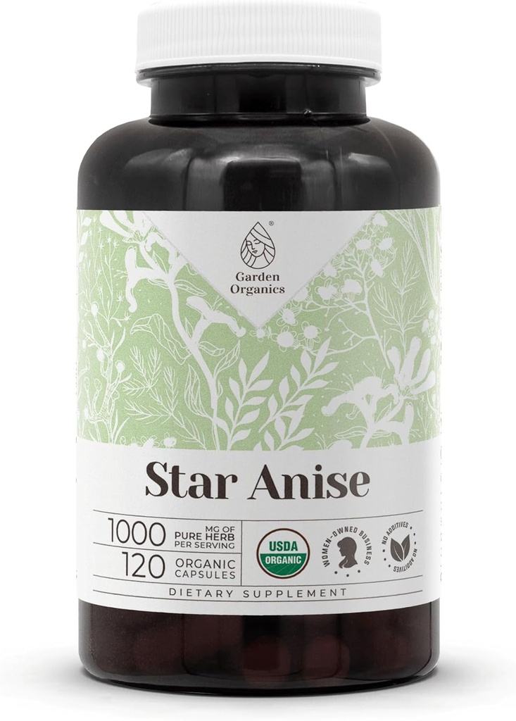 Star Anise 120 Capsules 