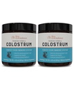 Live Conscious Colostrum Powder - Grass Fed Bovine Colostrum Supplement met Lactoferrine voor ijzer Absorptie - Immuun Systeem Supplement (2-pack)