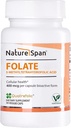 Actieve 6S-5-methyltetrahydrofoliumzuur-400 mcg, Promote Protein Production, rode bloedcelproductie en voorkom foetale misvormingen,30 Caps