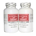 Ecologische formules Vitamine C van Tapioca voor gevoelige maagden Handige 2-pack