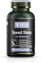 BNH Speed Sleep - Melatonine Free Formula - Oude Chinese Remedie - 15 Kruiden - Vallen & blijven slapen Sneller - Wake Verfrist & Energized - No Groggy Feeling - Relax - Calms Mind-Drugvrij - 180 Tel.