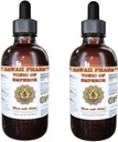 HawaiiPharm Shiitake, Maitake, Cordiceps, Reishi Liquid Extract, Organic Dried Shiitake, Maitake, Cordiceps, Reishi Tincture, Herbal Supplement, Made in USA, 2x2 fl.oz