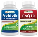 Best Naturals Probiotic 10 Strains & 30 Miljard CFU & COQ10 100 mg