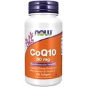 NOW Supplementen, CoQ10 50 mg, Pharmaceutical Grade, All-Trans Form geproduceerd door Fermentation, 100 Softgels