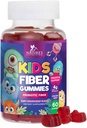 Vezel Gummies voor kinderen, Dagelijks 4g Gummy Fiber Supplement, Prebiotic Dispensive Health Support - Nature's Plant Based Soluble Fiber, Ondersteunt Regularity & Digestie voor kinderen Niet-GMO - 60 Gummies
