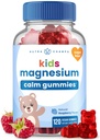 NutraChamps 120 Kids Magnesium Gummies - Suikervrij Kalm Magnesium Gummies voor kinderen - 4 maanden levering - Ondersteunt Bone Health, Slaap - Magnesium Citraat voor kinderen supplement