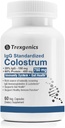 Trexgenics Colostrum 750 mg, 20% IgG, 60% Proteïne, Immuniteit, Gut Health Support Vegetarian & Non-GMO (60 Veg. Capsules) (verpakking van 1)