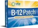 Vita Sciences Vitamine B12 Patch - Extra sterkte formule voor mannen en vrouwen, 1 maand aanbod. Boost Energy, Focus, Geheugen & Metabolisme