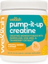 Wellah Creatine for Women (50 Serves, Ananas Mango) - Creatine Monohydraat met Dandelion & Cranberry Extract
