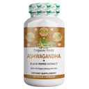 Biologische Veda Ashwagandha Supplementen, 1500mg - Ashwagandha Capsules met zwarte peper Extract - Gemaakt van Pure 100% biologische Ashwagandha Root - Mood Support Supplement & Energy, 120 Veggie