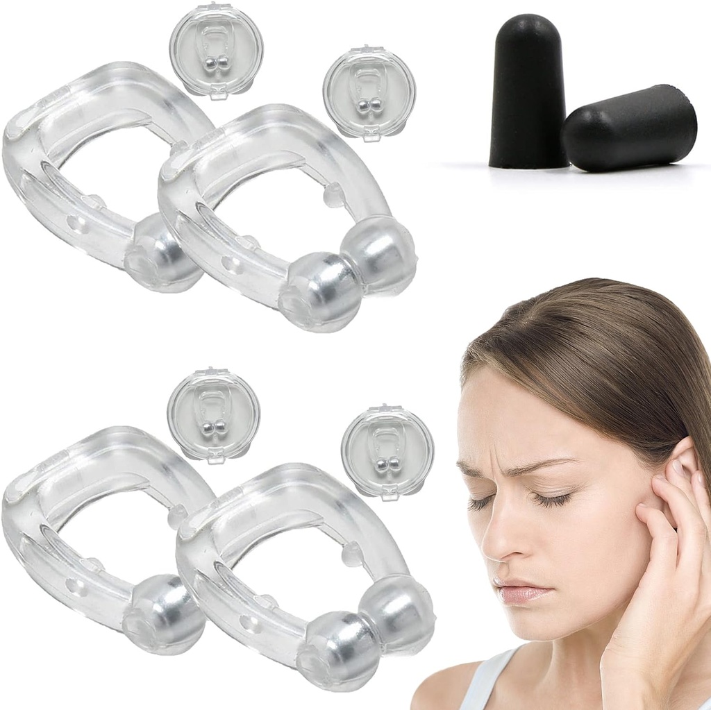 Tinnitus Relief for Ringing Ears, Acupeace Tinnitus Relief Device, Acupeace Anti Tinnitus Relief Ear Clip, Apparaat voor het stoppen van oorringen (2Pairs)