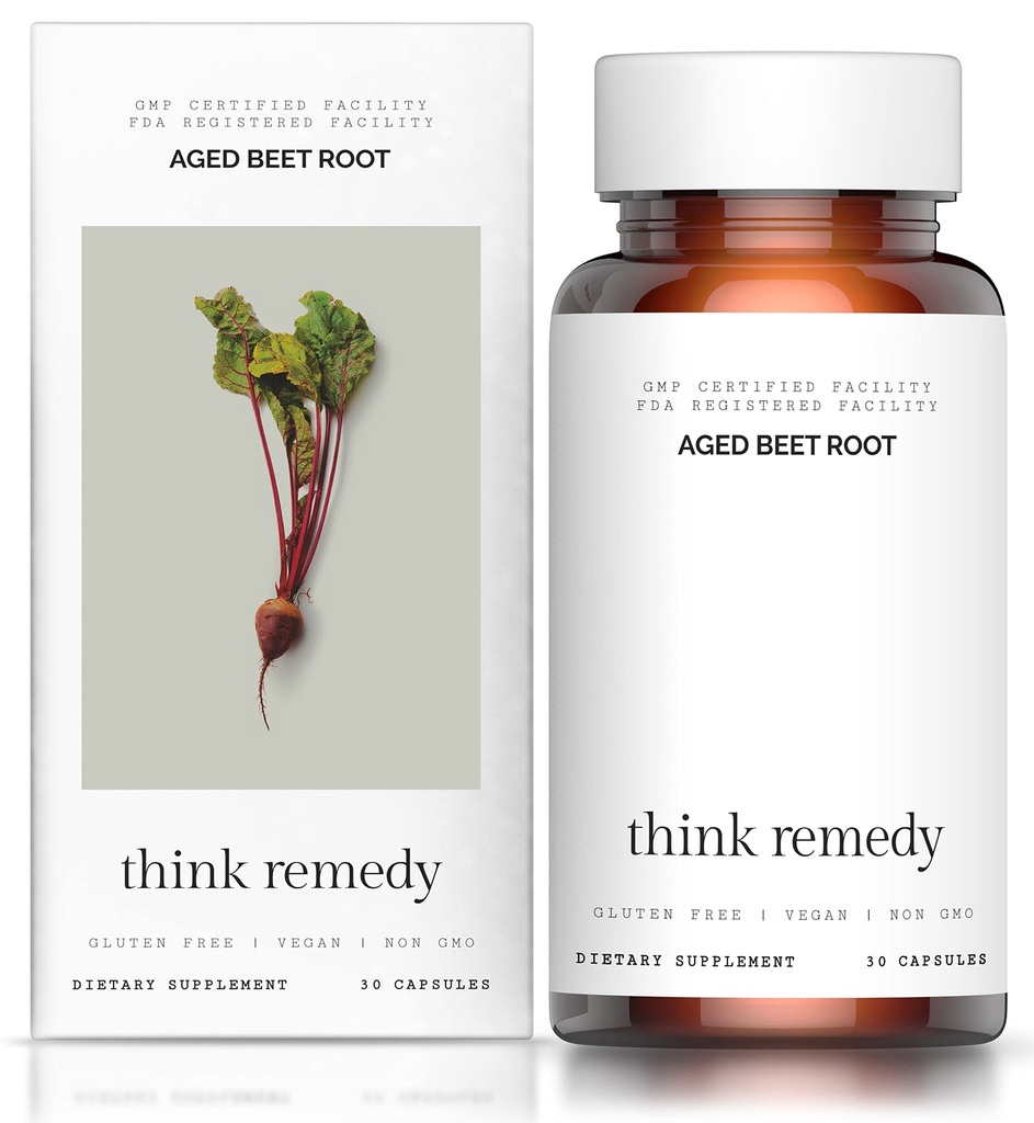 Verouderde bietenwortelcapsules - Beet pillen voor uithoudingsvermogen - Biologische bietenwortelpoeder - Nitrikoxidesupplement - Nitraat geen suiker - 30 capsules - Beetwortelsupplement - Super