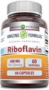 Verbazingwekkende Formules Riboflavine (Vitamine B2) Supplement 
