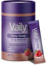 Vaily Liquid Melatonine 10mg, citroenbalsem Extract Verbeterde slaapcycli - Raspberry Flavored Slaapsupplementen, Slaaphulp Liquid voor volwassenen - kamille Extract natuurlijke slaap & ontspanning Hulp - 30 doses