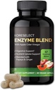 17 Enzyme Blend voor Digestief Gut Health Support Supplement, Immune Support, Bloating & Gas Relief, Nutriënt Absorptie, met Apple Cider Vinegar, Gember, Papaya - 60 capsules