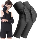 Kinderen jeugd 5-15 jaar gewatteerde arm knie sleeve compressie been beschermen