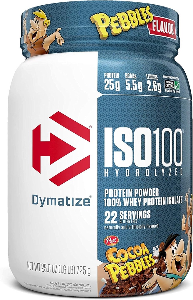 ISO100 Gehydrolyseerd 100 Wei Proteïne Isolaat Cacao Pebbles (1.4 Lbs. / 20 Servers)