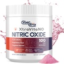 Nitric Oxide Supplement for Men - Extra Strength Nitric Oxide Booster Powder for Heart, Circulation, Blood Flow, Energy, Endurance - 10g Per Serving, 30 Servings