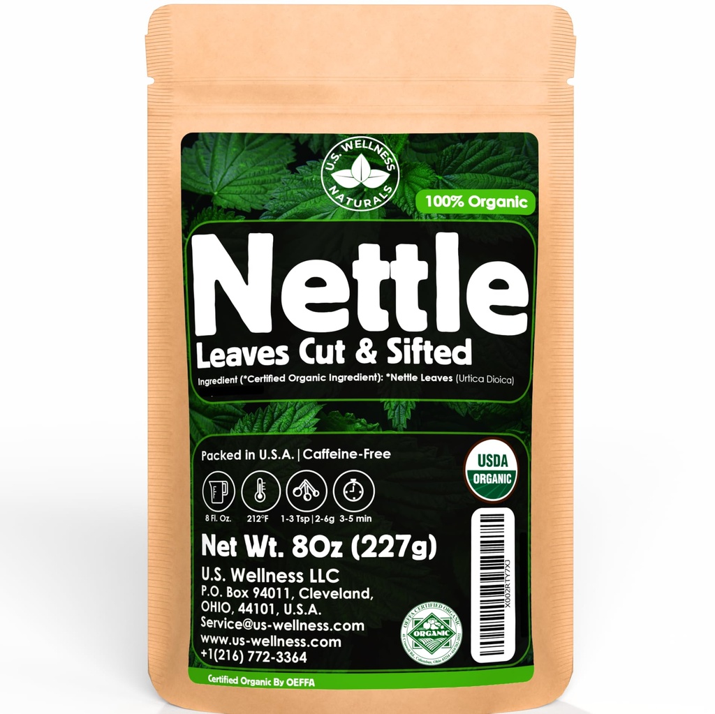 Brandnetelthee - 8Oz (REAL WILD HARVEST) 