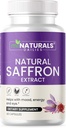 Natuurlijke saffraan supplementen - Pure Premium Extract Capsules - Mood Support - Eye Support - Energy - Made in USA - 88,50 mg - 60 Pillen - Geoptimaliseerd - Pastillas de Azafran