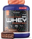 Ultimate Nutrition Prostar Whey Protein Powder Isolate, Chocolate Birthday Cake - Low Carb, High Protein Powder Shake for Muscle Gain & Recovery - Low Sodium, Low-Fat & Keto Friendly - 5.28 lbs Tub