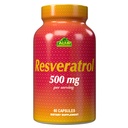 Resveratrol 1000mg door Alfa Vitamines - Krachtige Antioxidant, Helpt celbeschadiging te voorkomen - Ondersteunt Hersenfunctie, Cardiovasculaire Gezondheid, Metabolisme, anti-aging effecten - 60 Capsules