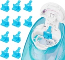 Siliconen zoutwater pods bijvullen Accessoires Compatibel met Nasal Nasal Care - Save zoutwater pods for Easy Operation (10 Pack-Blue)