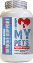 I LOVE MY PETS LLC Oudere kattensupplement - CAT Immune Support - Booster - Gezond supplement - Lever Ondersteuning voor katten - 60 Treats (1 fles)
