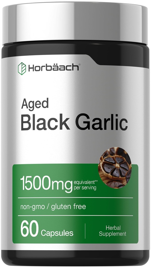 Horbäach Aged Knoflook Extract Capsules 1500mg 