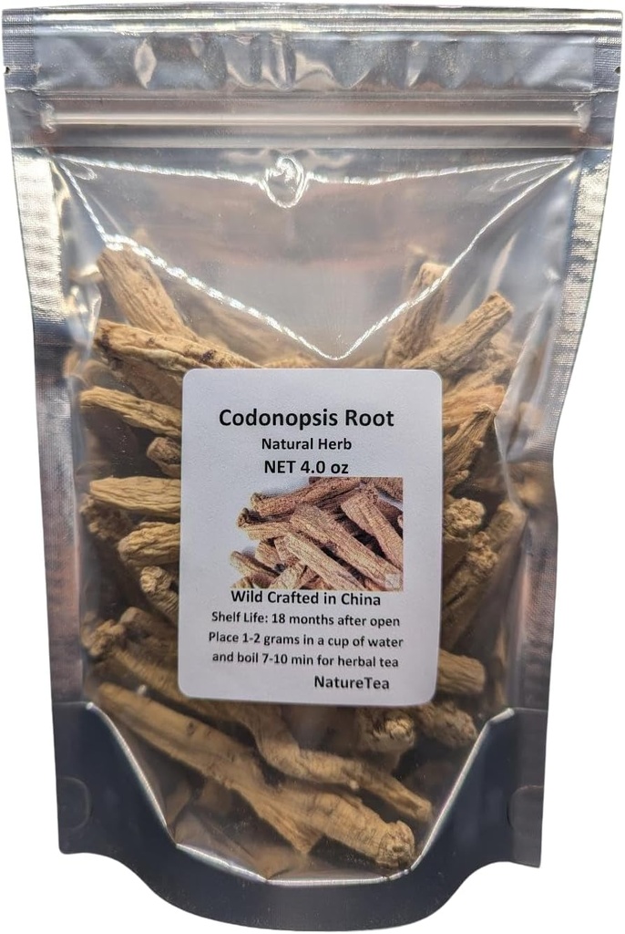 Codonopsis Root - Dang Shen Gedroogde Radix Codonopsis 100% uit Natuur (2 oz)