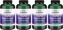 Swanson Triple Magnesium Complex - Mineral Supplement - Natural Support - Met citraat, oxide en aspartaat - (300 Capsules, 400mg Elke, 4 Pack)