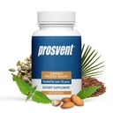 Prosvent Advanced Men's Prostate Support Natural Supplement with Saw Palmetto, Vitamin D, and Zinc to Ease Urinary Frequency & Urgency (60 Count)