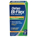 Osteo Bi-Flex Glucosamine Triple Strength Plus Kurkuma supplement met Curcuma voor gezamenlijke ondersteuning en bereik van beweging, 40 dagen levering, 80 gecoate tabletten, Joint Health Nutritional Supplements