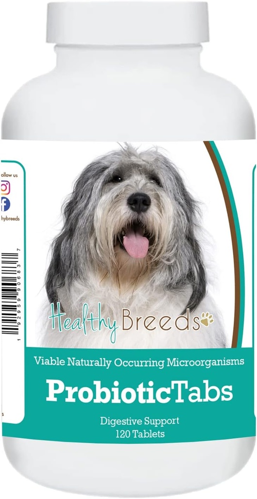Gezond ras Poolse Lowland Sheepdog Probiotic Tabs 120 Tellen