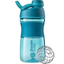 BlenderBattle 20oz SportMixer Protein Shaker Flessen met BlenderBall Wire Whisk, Rose en Teal