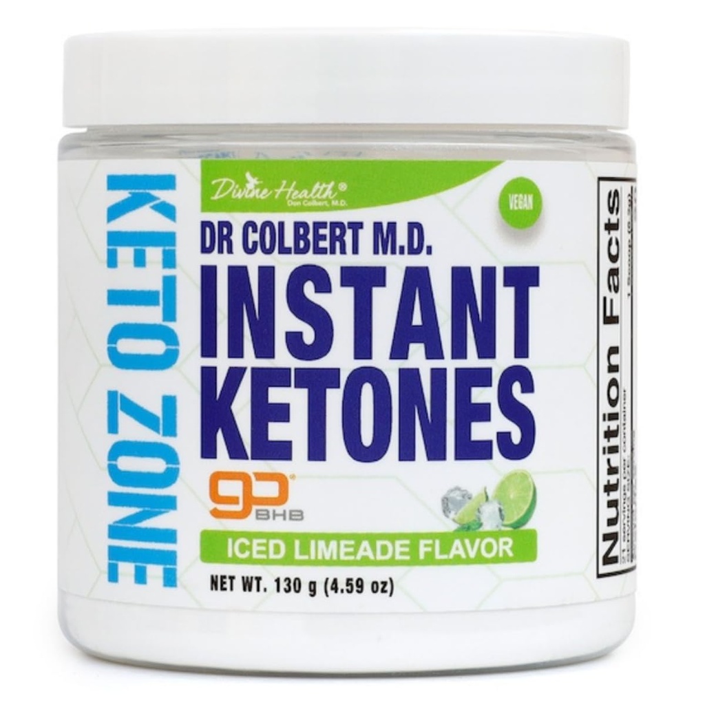 Goddelijke Gezondheid Dr Colbert MD Instant Ketones Poeder 