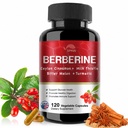 Berberine Supplement 19,060mg,Berberine met Ceylon Cinnamon,Bitter Melon,Milk Thistle,Berberine HCl Supplement(120 Capsules)