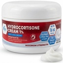 MED Pride 1% Hydrocortison Cream Bulk 16 Oz Maximale sterkte jeuk Relief voor eczeem, dermatitis, huiduitslag, muggenbeten