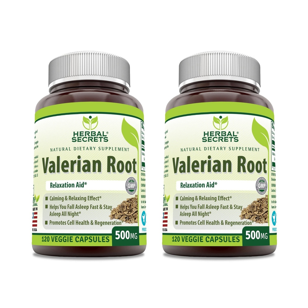 Kruidengeheimen Valeriaanwortel 500 Mg Supplement 